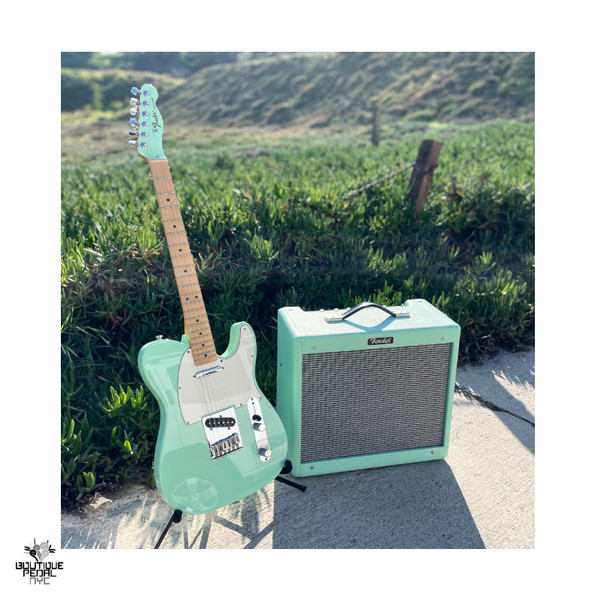 Fender FSR Telecaster Surf green matching headstock w/ matching Fender Blues Jr. SOLD